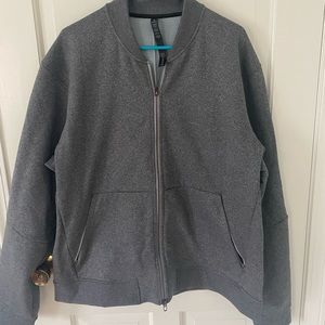 lululemon mens’ jacket heather grey